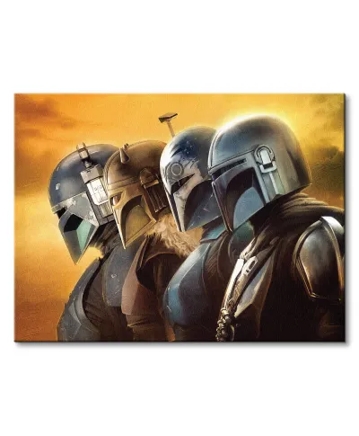 The Mandalorian Creed - obraz na płótnie