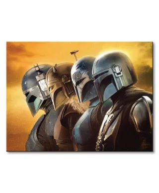 The Mandalorian Creed - obraz na płótnie