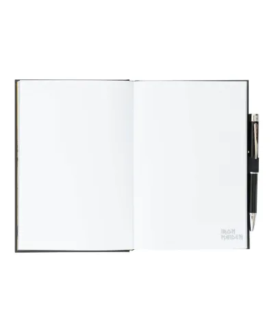 Iron Maiden - notes z długopisem