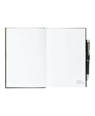 Iron Maiden - notes z długopisem