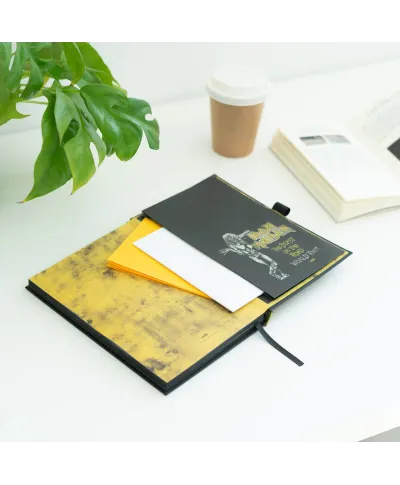 Iron Maiden - notes z długopisem