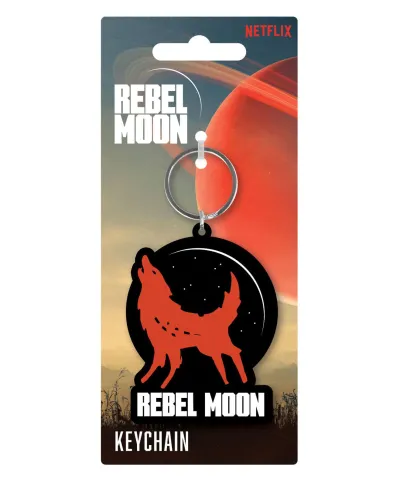 Rebel Moon Howling Wolf - brelok