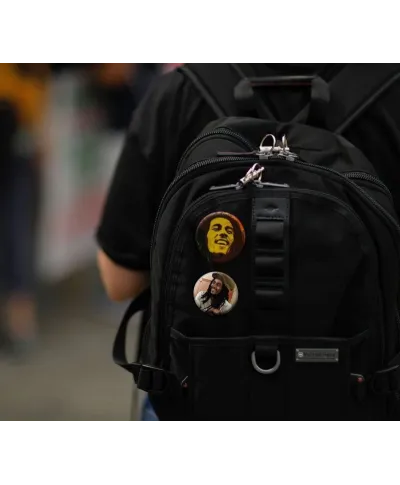 Bob Marley One Love - zestaw 6 przypinek