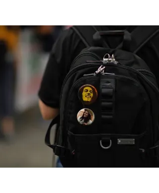 Bob Marley One Love - zestaw 6 przypinek