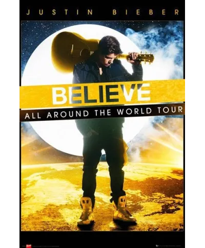 Justin Bieber World Tour - plakat