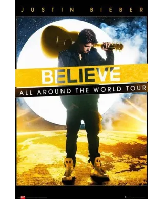 Justin Bieber World Tour - plakat