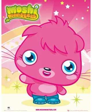 Moshi Monsters Poppet - plakat