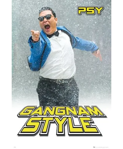 Psy Gangnam Snow - plakat