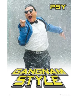 Psy Gangnam Snow - plakat