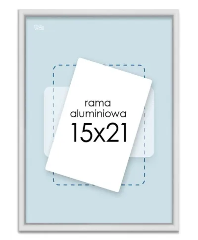 Rama aluminiowa 15x21 cm