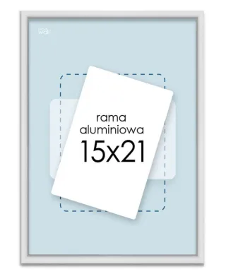 Rama aluminiowa 15x21 cm