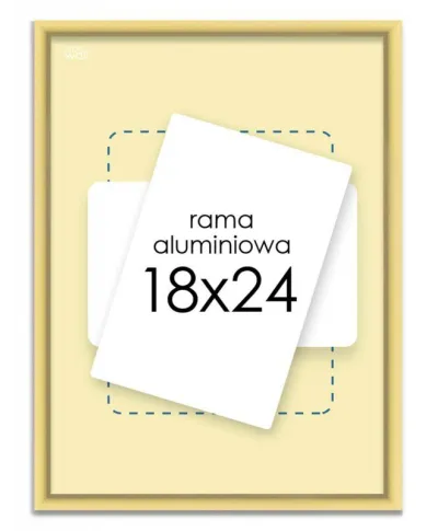Rama aluminiowa 18x24 cm