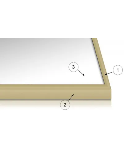 Rama aluminiowa 25x38 cm