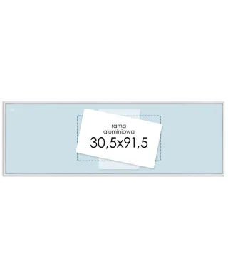 Rama aluminiowa 30,5x91,5 cm