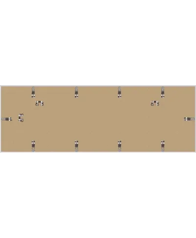 Rama aluminiowa 30,5x91,5 cm