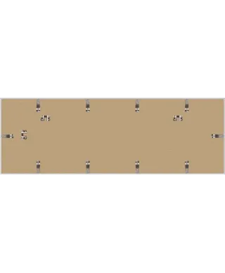 Rama aluminiowa 30,5x91,5 cm