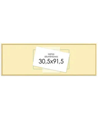 Rama aluminiowa 30,5x91,5 cm