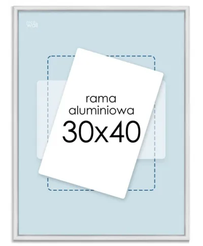 Rama aluminiowa 30x40 cm