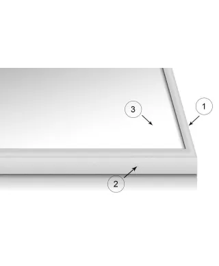 Rama aluminiowa 40x50 cm