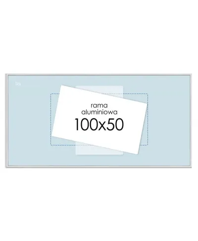 Rama aluminiowa 50x100 cm