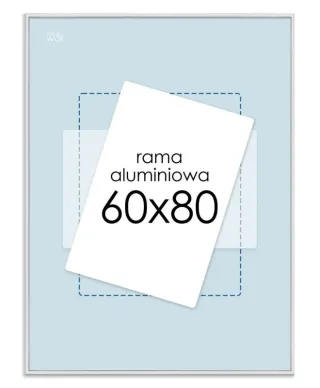 Rama aluminiowa 60x80 cm