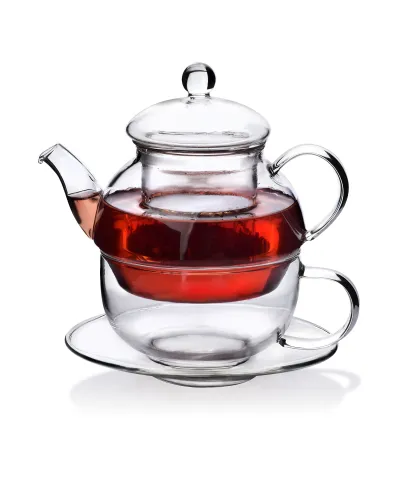 PETER Tea for one dzbanek z filiżanką 350ml/420ml 13,5x18xh15cm
