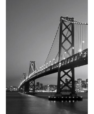 Fototapeta na ścianę - Most Brooklyn Bridge nocą - 183x254cm