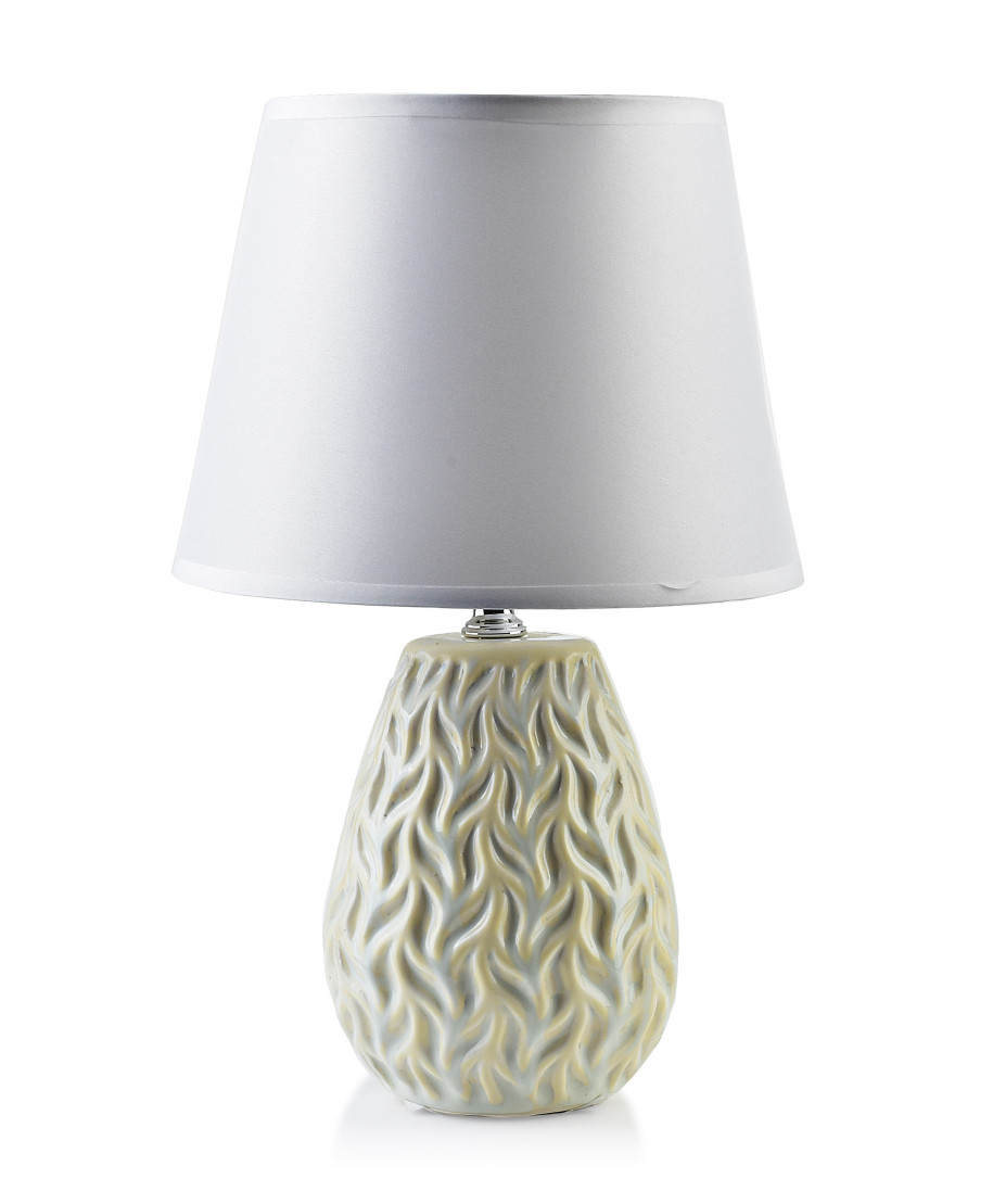 LETI BEIGE Lampa stołowa 12x10xh30cm