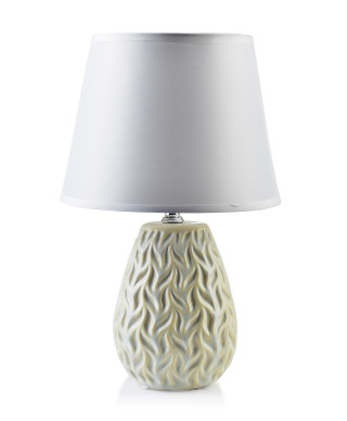 LETI BEIGE Lampa stołowa 12x10xh30cm