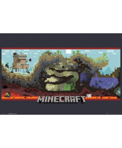 Minecraft Underground - plakat