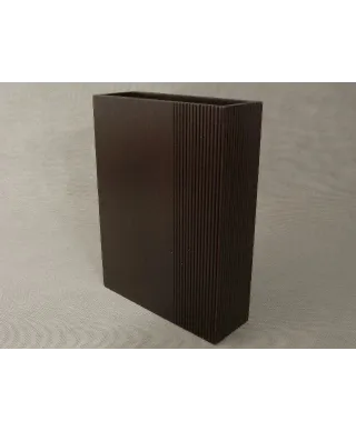 Wazon drewniany - Prostokąt - 7,5x23x30,5cm