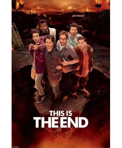 This Is The End (Hollywood) - plakat