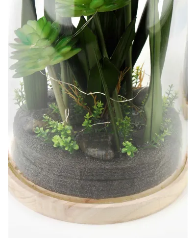 BASTIEN Tuba z ledem 21,5x21,5x72cm art.dekoracyjny