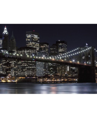 Fototapeta do salonu - Brooklyn Bridge, New York - 254x183cm