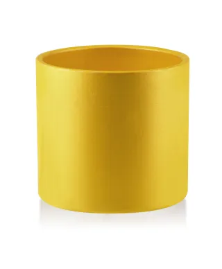 AVA Osłonka ceramiczna 12,5xh11,7cm     żółta