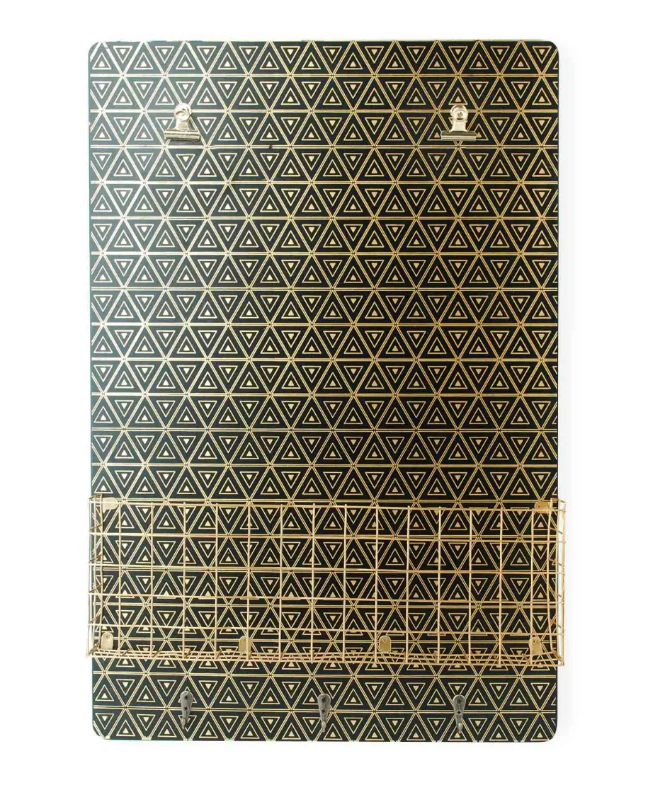 SARA GOLD Tablica z półką 40x6x60cm wyprzedaż