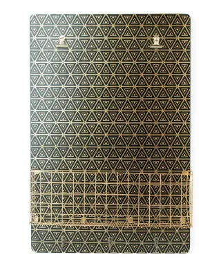 SARA GOLD Tablica z półką 40x6x60cm wyprzedaż