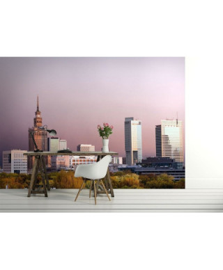 Fototapeta na ścianę - Warszawa, panorama miasta - 320x230cm
