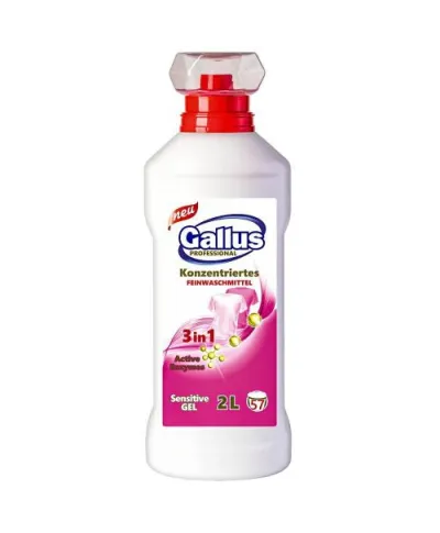 GALLUS Żel do prania 2L 57p 3w1 SENSITIVE