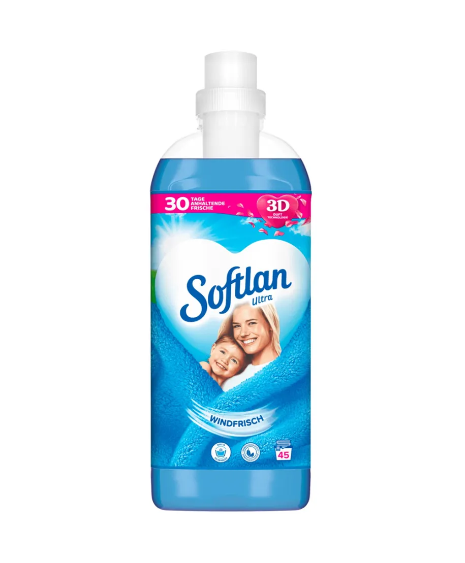 SOFTLAN Płyn do płukania 1L 45p Windfrisch (niebieski)
