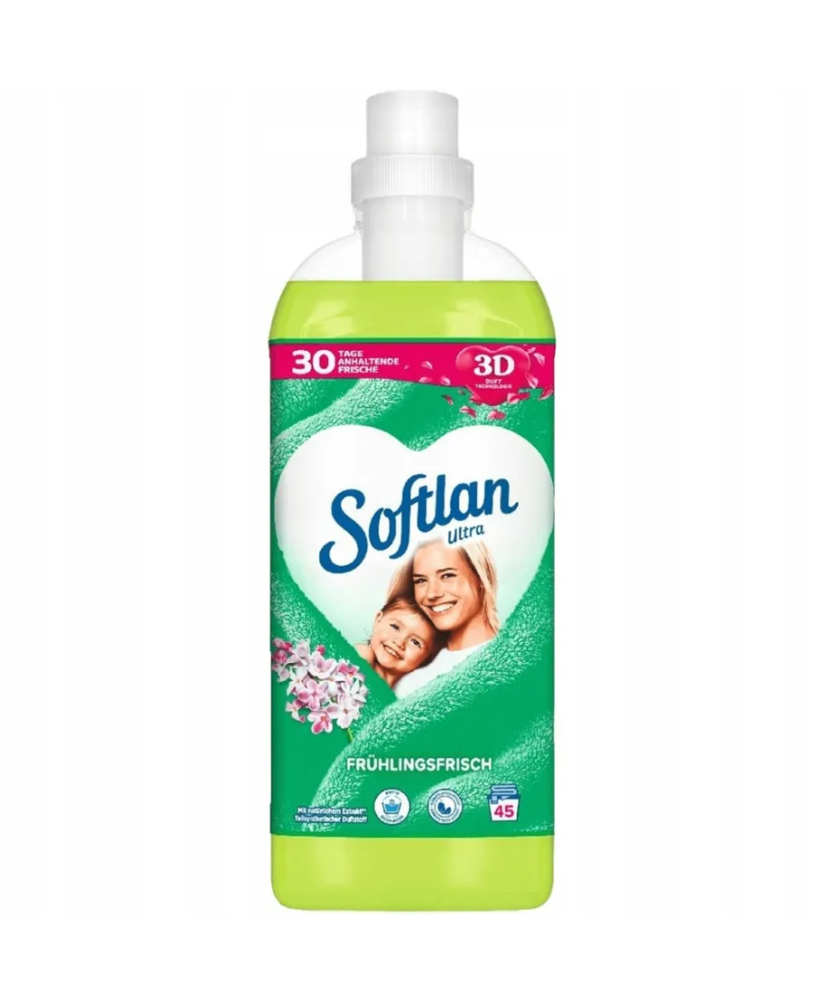 SOFTLAN Płyn do płukania 1L 45p Fruhlings/zielony