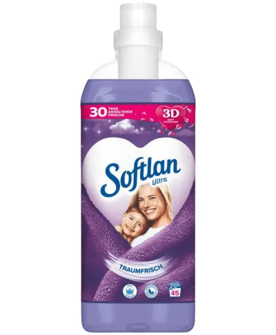 SOFTLAN Płyn do płukania 1L 45p Traumfrisch (fioletowy)