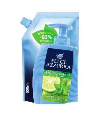 FELCE AZURRA Mydło w płynie 500ml doypack Mint&Lime