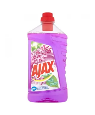 AJAX Płyn 1L do podłóg kwiat bzu fiolet