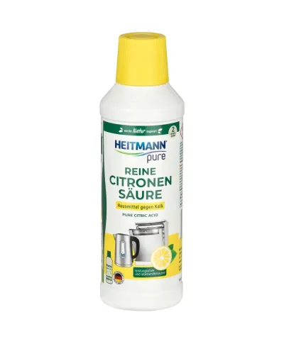 HEITMANN PURE Czysty kwas cytrynowy 500ml płyn