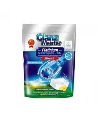 GLANZ Meister Tabletki do zmywarki Platinum 45szt 720g