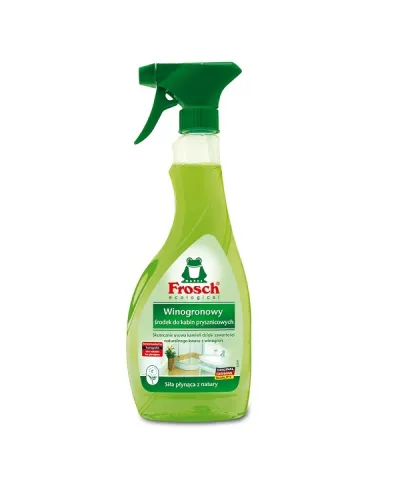 FROSCH 500ml Płyn do kabin prysznicowych winogronowy