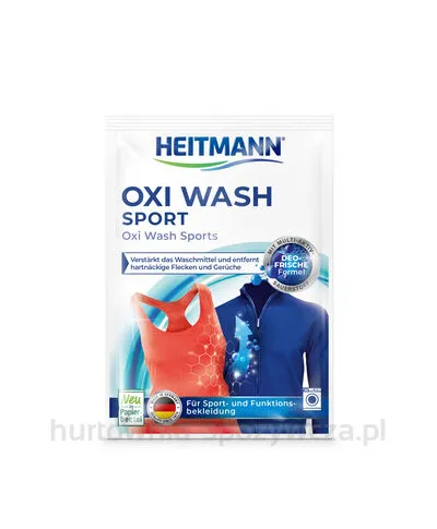 HEITMANN OXI Wash Sport 50g Odplamiacz saszetka