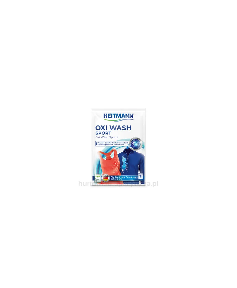 HEITMANN OXI Wash Sport 50g Odplamiacz saszetka