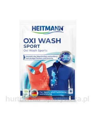 HEITMANN OXI Wash Sport 50g Odplamiacz saszetka